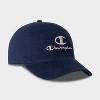 Champion Adult Hobby Corduroy Baseball Hat - Navy - 3 of 4