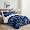 Peace Nest Ultra-Soft Tie-Dye Comforter Set with Plush Faux Fur & Reversible Shearling - 2 of 4