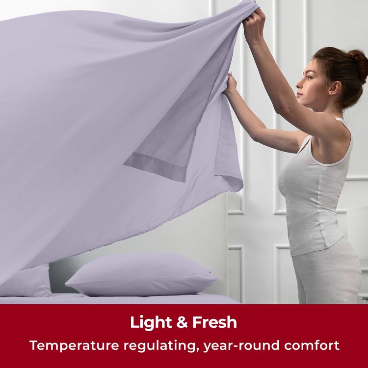 Mellanni 1800 Bed Sheet Set 6 PIECE, 4 of 4