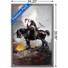 Trends International Frank Frazetta - Death Dealer 1 Framed Wall Poster Prints - 3 of 4