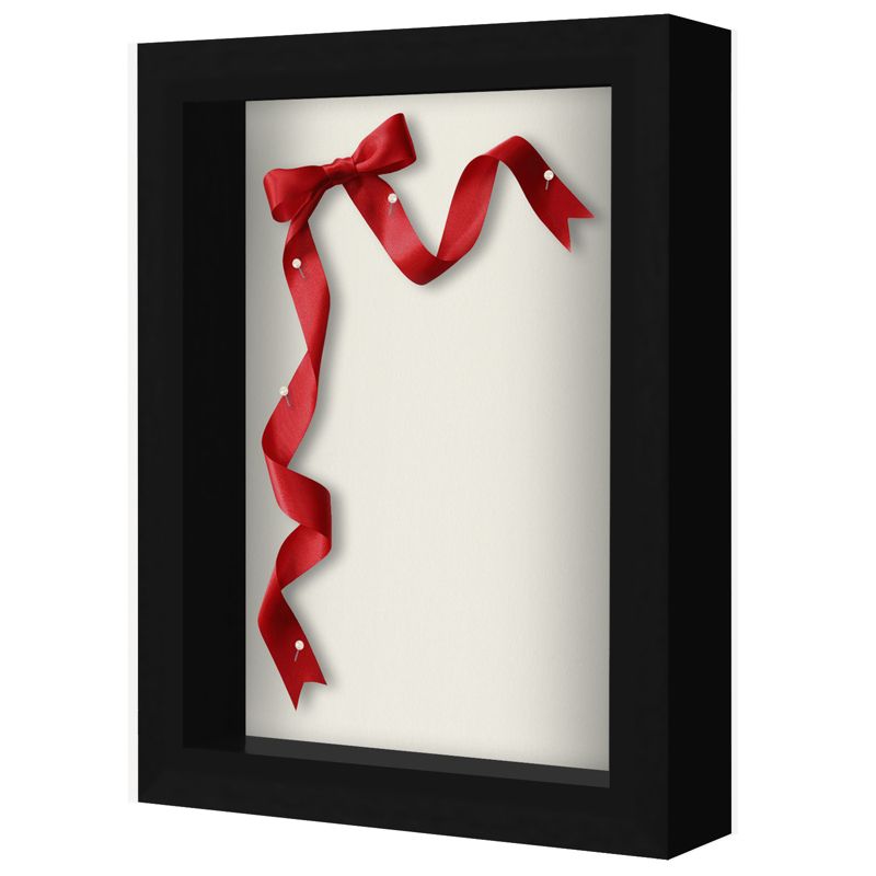 Americanflat Shadow Box Frame with tempered shatter-resistant glass - Available in a variety of sizes and styles, 4 of 10