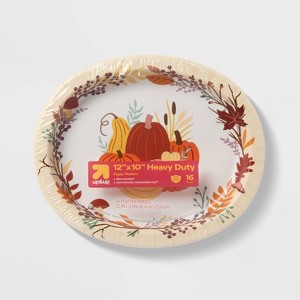 Fall Disposable Platters - 16ct - up&up™ - 1 of 3