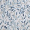 Madison Park Leisha Botanical Printed Shower Curtain Blue: Madison : Microfiber, Machine Washable, Non-Slip Backing - 4 of 4