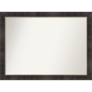 Amanti Art Odin Antique Bronze Non-Beveled Wood Framed Bathroom Vanity Wall Mirror - 1 of 4