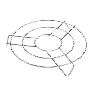 Unique Bargains Stainless Steel Round Cooking Racks for Roasting Baking - 1 of 4