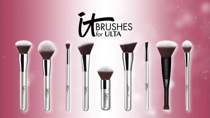 IT Cosmetics Brushes for Ulta Airbrush Flawless Highlight Brush - #140 - 2.08oz - Ulta Beauty, 5 of 6, play video