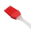Unique Bargains Basting Brush 15g Small Translucent Handle Brush Color Block Dishwasher Safe Silicone PP 6.69"x1.18" 1Pcs - 4 of 4