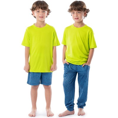 Fruit of the Loom Boys Loose Fit 3-Piece Pajama Set
