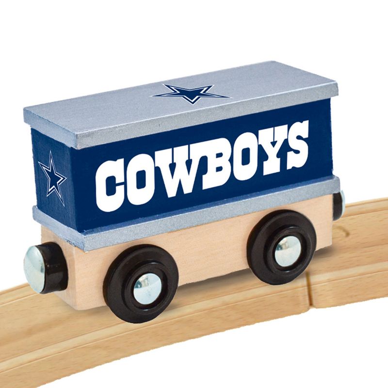 MasterPieces Wood Train Box Car - NFL Dallas Cowboys, 5 of 6