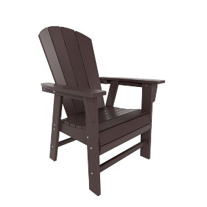 WestinTrends Outdoor Patio Adirondack Dining Chair Weather Resistant - 1 of 4