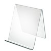 Azar Displays 9"W x 9.5"D x 10.5'H Easel Display. Front Lip: 1.75"H, 10-Pack - 2 of 4