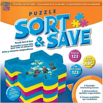 Ravensburger 2 Sort and Go Jigsaw Puzzle Accessories - Sturdy and