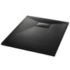 VidaXL Shower Base Tray SMC Black 35.4 in.x27.6 in. - 2 of 4