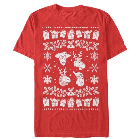 Men's Toy Story Ugly Christmas Toys T-Shirt - image 1 of 4