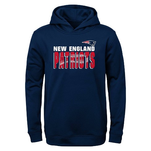 Nfl New England Patriots Toddler Boys' Poly Fleece Hooded