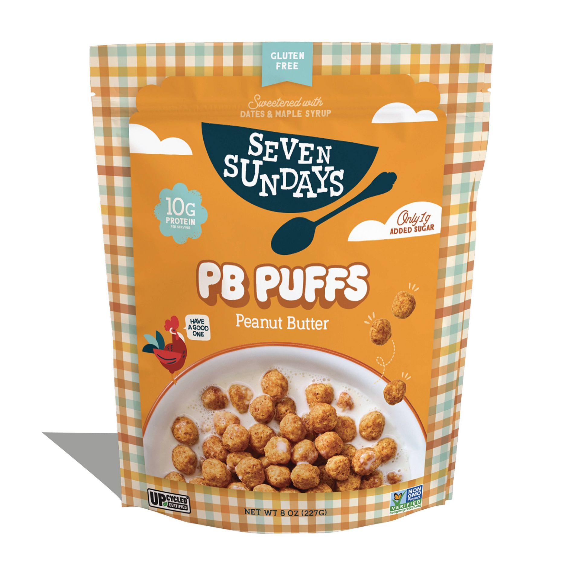 Seven Sundays Protein Puffs Peanut Butter Breakfast Cereal - 8oz