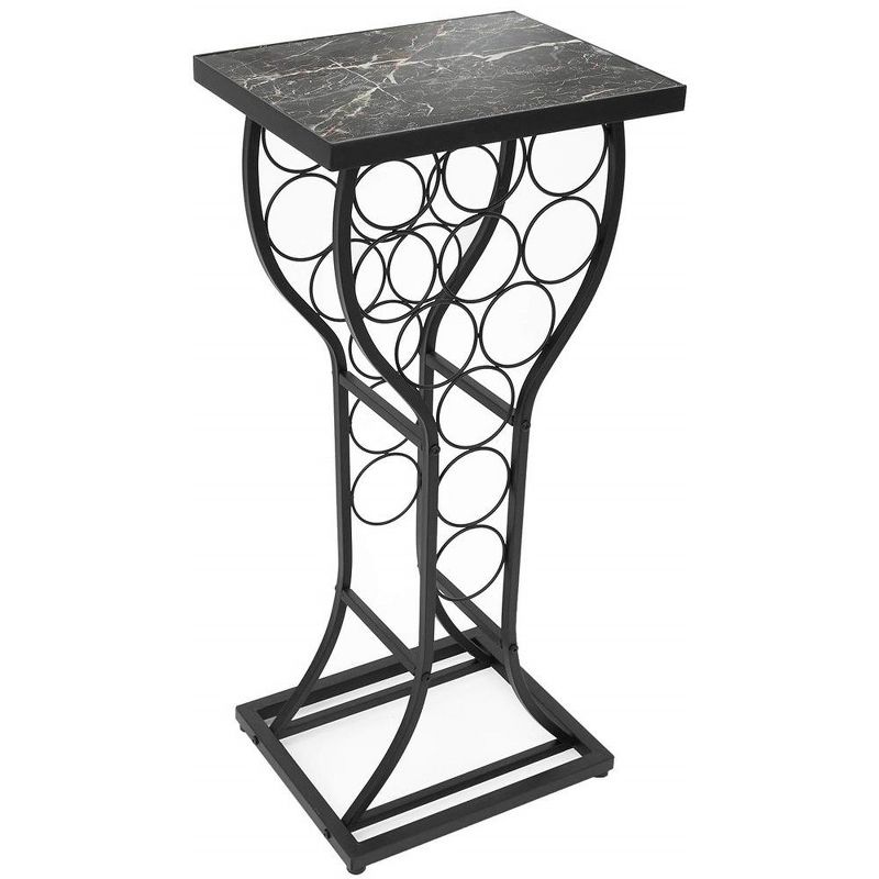 Sorbus 11 Bottle Marble Wine Rack Console Table, 4 of 6