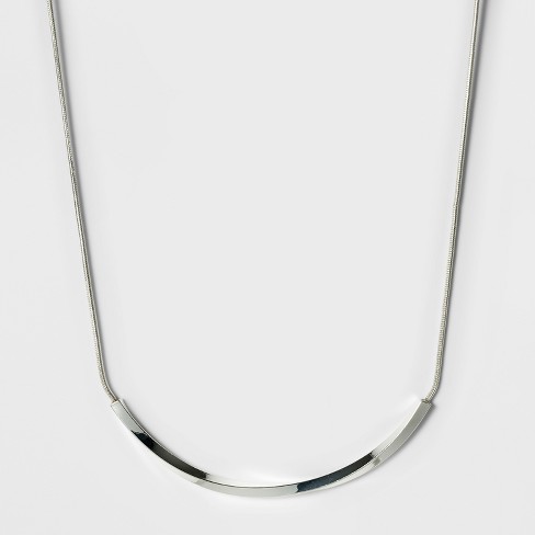 Target on sale silver necklace