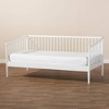 Twin Renata Wood Spindle Daybed White - Baxton Studio - 4 of 4