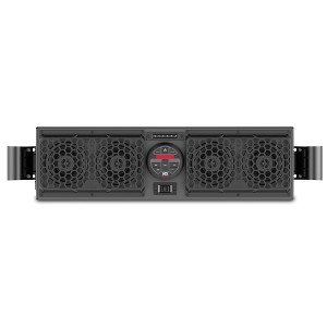 MTX Audio MUDSYS31 4-Speaker 140 Watt Amplified Overhead Sound Bar With Bluetooth/AM/FM/Aux Source - Fits widths 32.25" to 38.75" - 1 of 2