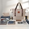 Vynxaria 3PC Airline-Compliant Carry-On Set: Hardside Suitcase, Weekender Bag, Toiletry Bag, TSA Lock, Silent Spinner Wheels - 3 of 4