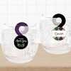 Big Dot of Happiness Mardi Gras - Masquerade Party Paper Beverage Markers for Glasses - Drink Tags - Set of 24 - 3 of 4