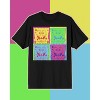 Seven Times Six SpongeBob Squarepants T-Shirt Men's Color Block Grid Character Design Tee - 4 of 4