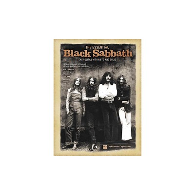 Hal Leonard The Essential Black Sabbath Easy Guitar Tab Songbook