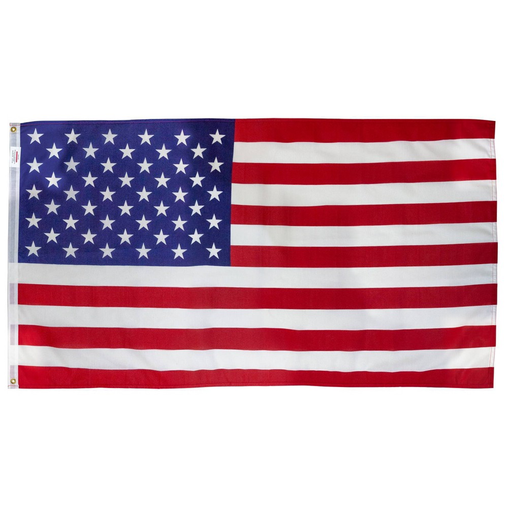 6ft Steel Betsy Flags American Flag Kit  Printed Polycotton US Flag and Mounting Hardware
