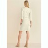 VENUS Womens Ponte Tie Waist Dress - 2 of 4