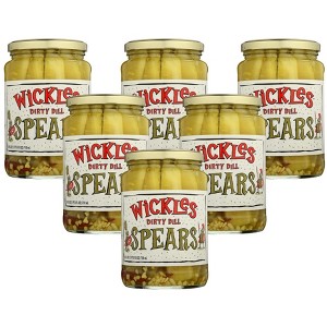 Wickles Dirty Dill Spear Pickles  - Case of 6/24 oz - 1 of 4
