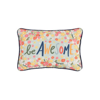 C&F Home 8" x 12" Be Awesome Printed Throw Pillow