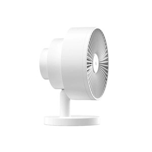 Windmill Smart Whisper-Quiet Air Circulator and Fan with 5 speeds and Remote White: Desk Fan, Programmable Timer, ETL Listed - 1 of 4