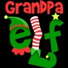 Men's Design By Humans Grandpa Elf Christmas By personalized Tank Top - 2 of 4