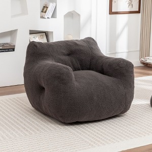 Sapphtopaz Lazy Bean Bag Chair with Armrests,Bean Bag Sofa with High-Density Foam for Adults & Kids,Comfy BeanBag Chair for Living Room,Bedroom - 1 of 4