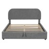 Teddy Fleece Full? Size Upholstered Platform Bed with Hydraulic Storage System - 3 of 4