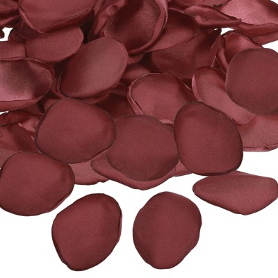 Unique Bargains Wedding Decor Romantic Night Aisle Silk Artificial Rose Petals 100 Pcs