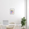 Stupell Industries Watercolor Style Happy Dog Face Framed Giclee - 2 of 4