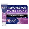 Crest 3D White Advanced Teeth Whitening Toothpaste, Radiant Mint - Trial Size - 2.4oz - 3 of 4