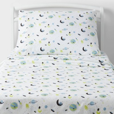 Space Kids' Cotton Sheet Set - Pillowfort™