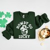 Simply Sage Market Women's Graphic Sweatshirt Howdy Go Lucky Disco Ball - 3 of 3