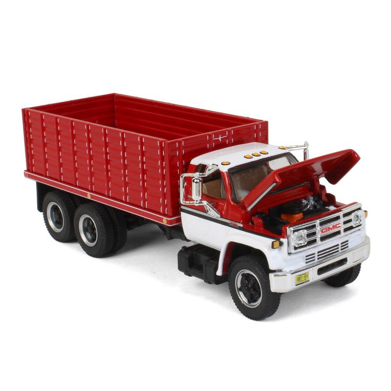 First Gear DCP 1/64 White & Red 1970s GMC 6500 Tandem Axle Grain Truck 60-1198, 5 of 7
