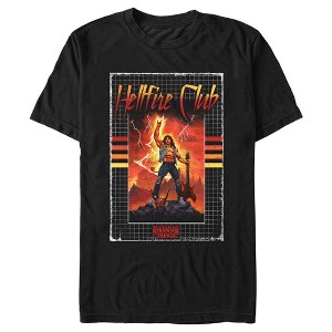 Men's Stranger Things VHS Rockstar Eddie Munson T-Shirt - 1 of 4
