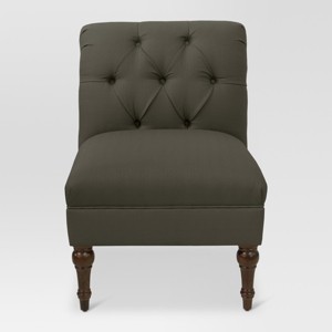 Arched Back Chair - Sterling Charcoal - Threshold , Sterling Grey
