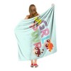 Cartoon Network Powerpuff Girls Girl Power Silk Touch Throw Blanket 50x60 Inches - 4 of 4