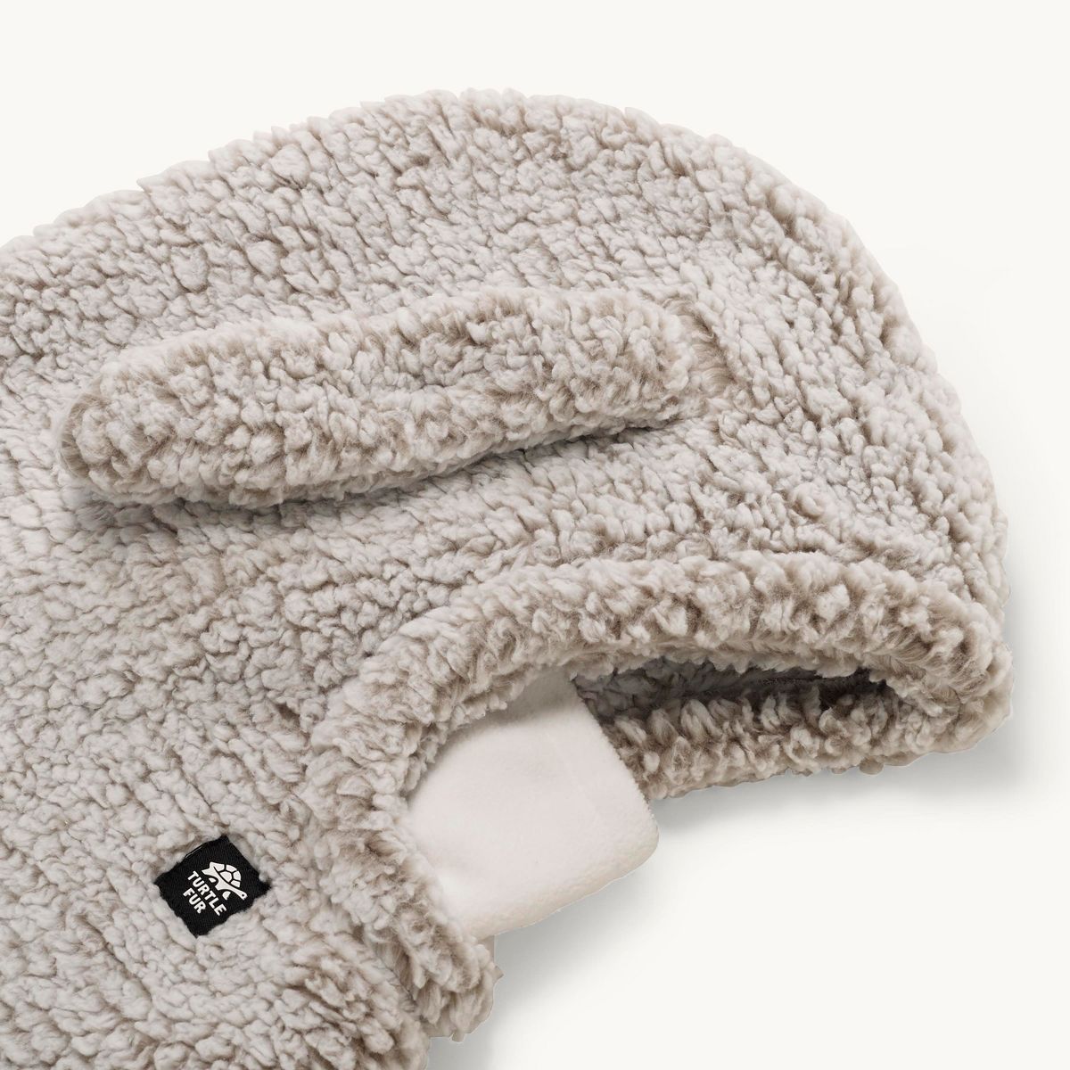 Turtle Fur Kids' Comfort Lush Bunny Overhood - Cozy High Pile Fleece Hood with Bunny Ears - thumbnail 4