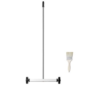 VEVOR Magnetic Sweeper with Wheels, 15inch Mini Magnetic Sweeper, 8 lbs Capacity, Adjustable Handle, Easy Cleanup of Workshop Garage,Multicolor - 1 of 4