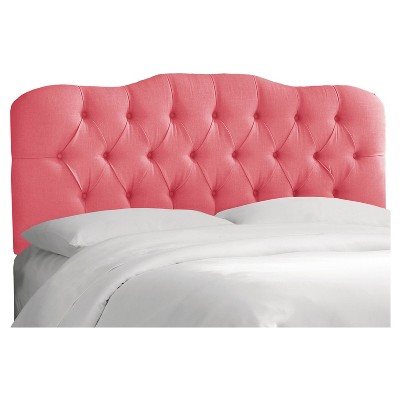 Seville Linen Headboard - Linen Coral - Twin - Skyline Furniture