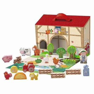 wooden farmyard