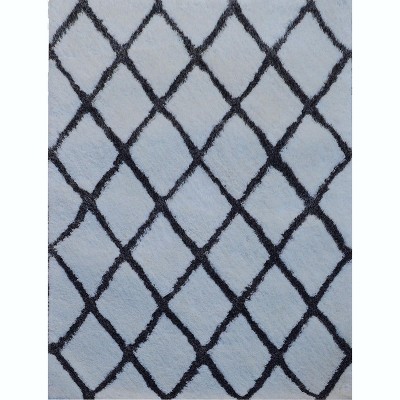 Noble House Moroccan White-Grey 5'x7' Rug